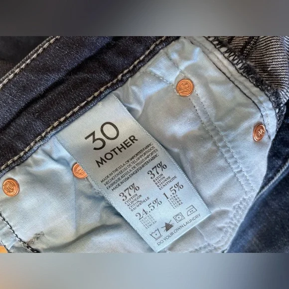 Mother the Wilder aka Goddess Sz 30 flare jeans - Picture 7 of 9